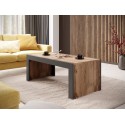 Table basse 120 cm MILA style industriel