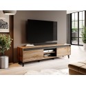 Meuble TV NORI II 170 cm style industriel