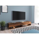 Meuble TV Lowboard A 180 cm Couleur Bois Old Style vintage