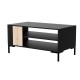 Table basse MERCIA - Chêne Artisanal Noir