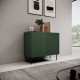 Commode ONDIA 2D - 100 cm couleur vert foncé ou noir